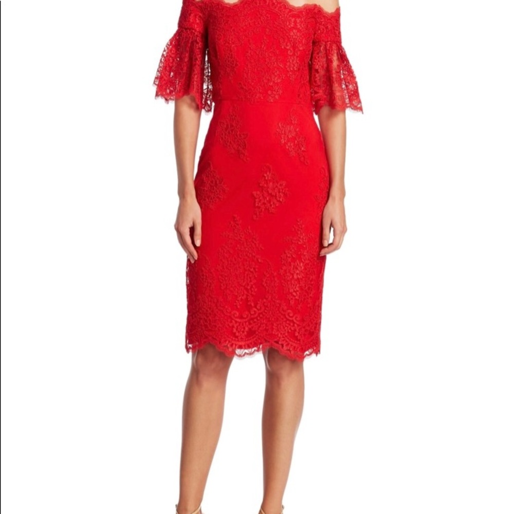 badgley mischka mid dress wear once at a wedding